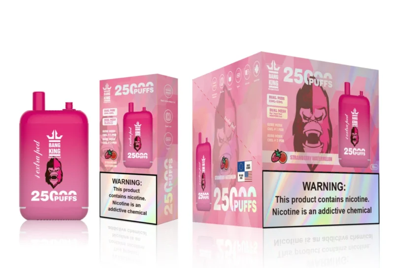 Puff 25k Bang King 25000 Züge – Erdbeere-Wassermelone