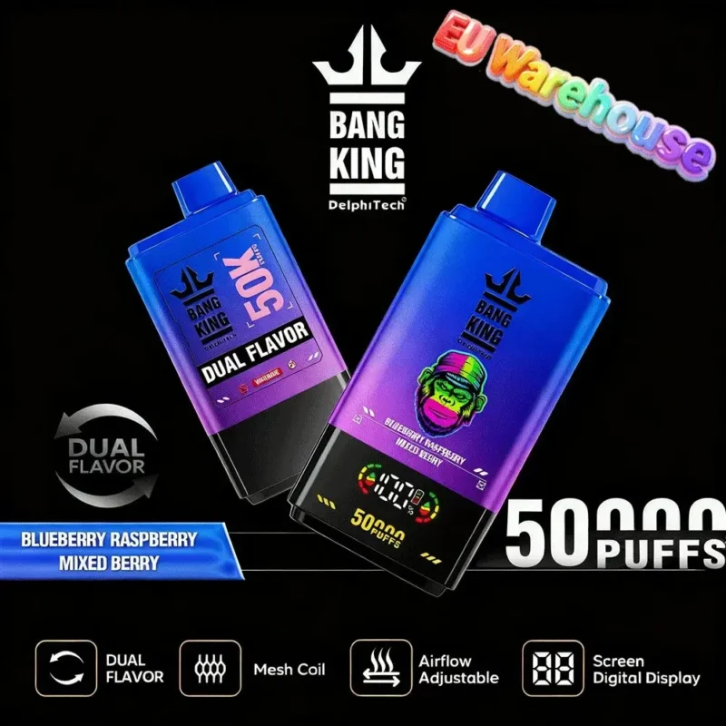 Puff 50k bang king 50000-blueberry-raspberry-mixed-berry-.jpg Puff 50k Bang King 50000-Blaubeere-Himbeere-Beerenmischung-.jpg
