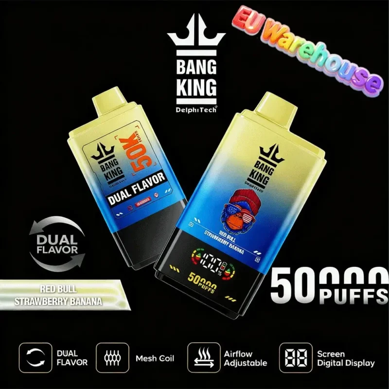 Puff 50k bang king 50000-red-bull-strawberry-banana.jpg Puff 50k Bang King 50000-Red Bull-Erdbeere-Banane.jpg