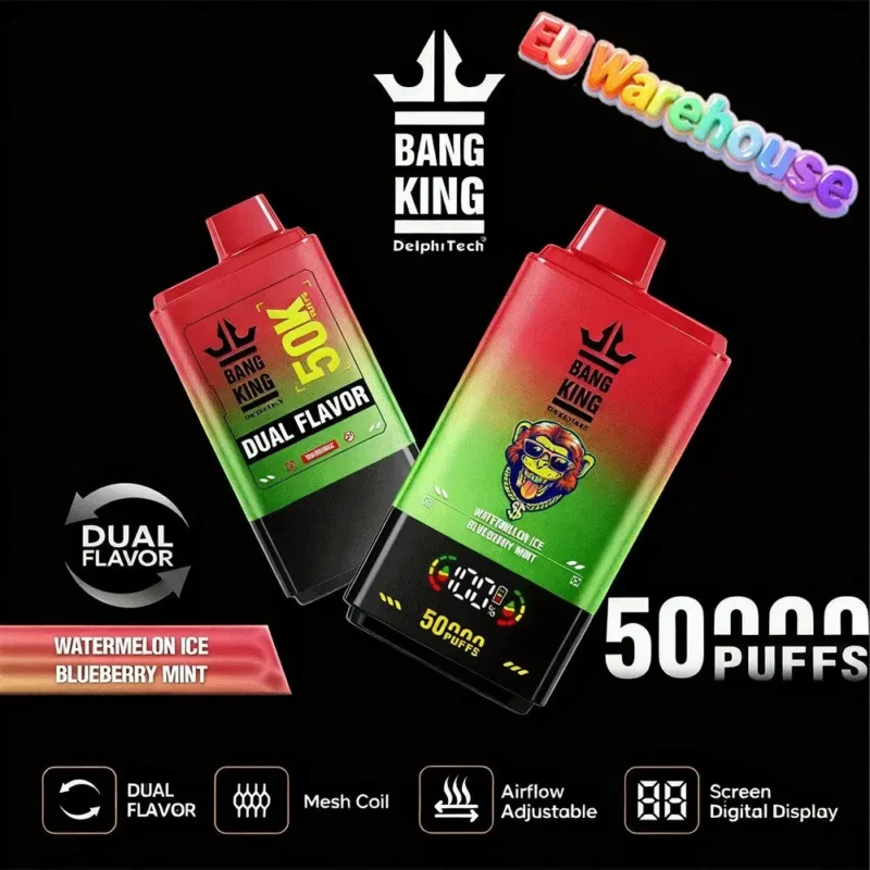 Puff 50k bang king 50000-watermelon-ice-blueberry-mint-.jpg Puff 50k Bang King 50000-Wassermelone-Eis-Blaubeere-Minze-.jpg