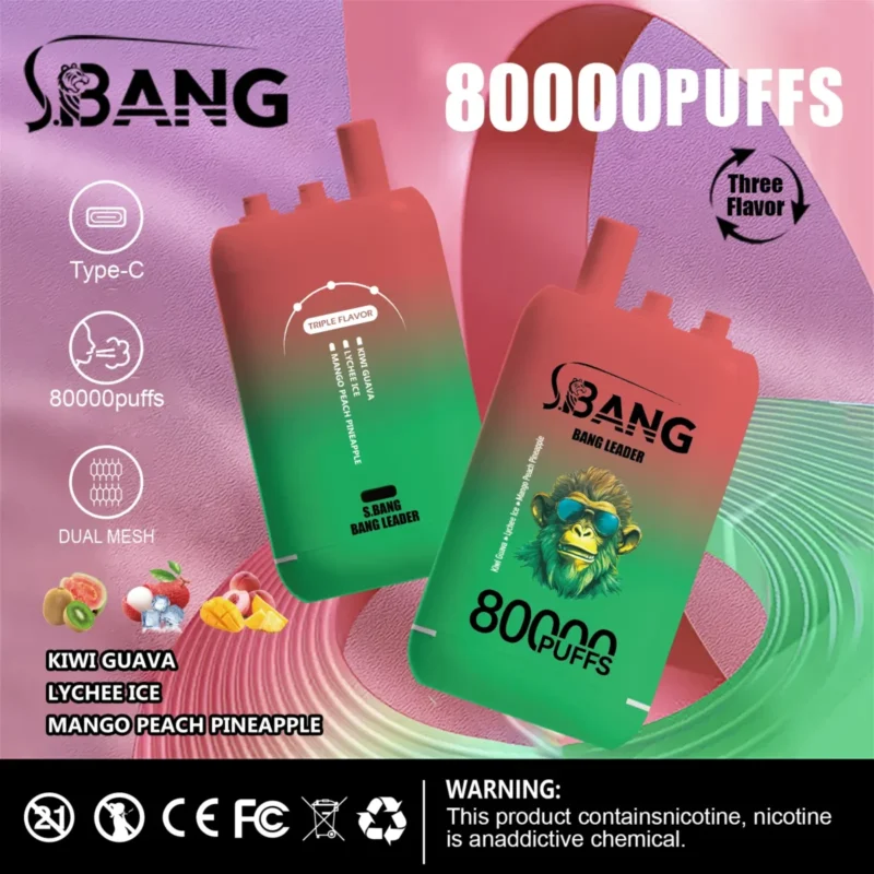 Puff 80k Bang Leader 80000-kiwi-passion-lychee-ice-mango-peach-pine.jpg