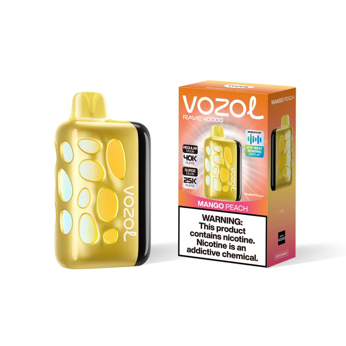 VOZOL RAVE 40000 – Mango-Pfirsich #3
