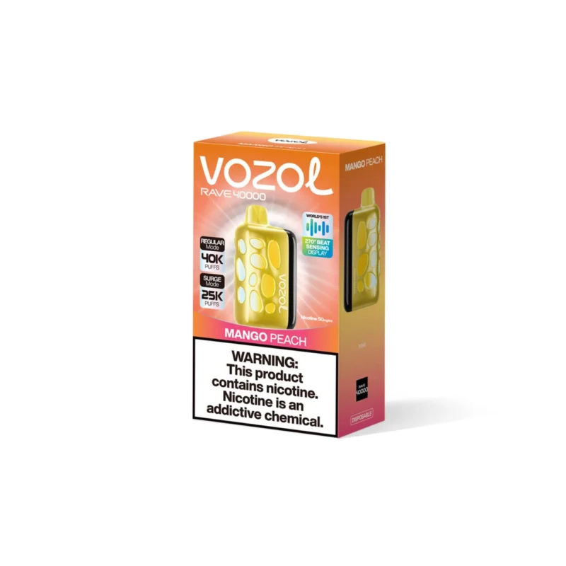 VOZOL RAVE 40000 - Mango Peach #4