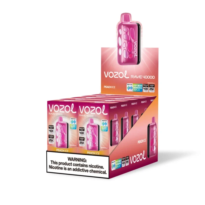VOZOL RAVE 40000 – Pfirsich-Eis #1