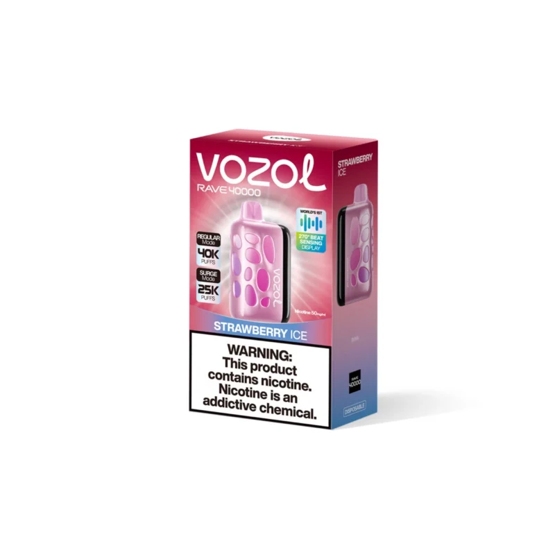 VOZOL RAVE 40000 – Erdbeer-Eis #4