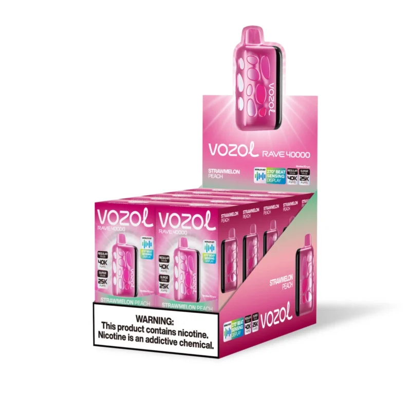 VOZOL RAVE 40000 – Strohmelone-Pfirsich #1