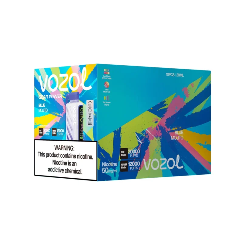 Vozol Gear Power 20000 - Mojito bleu