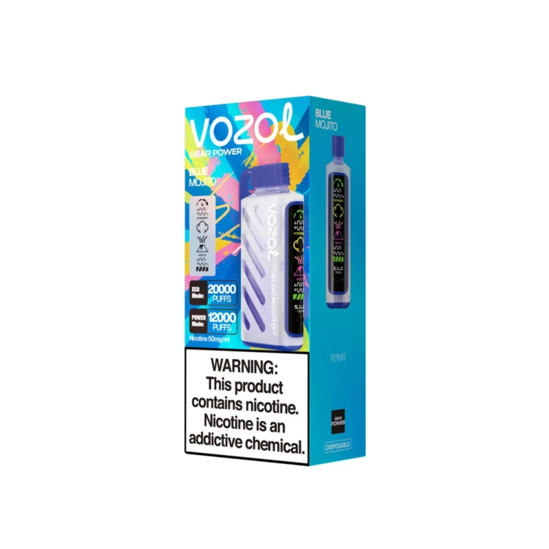 Vozol Gear Power 20000 - Mojito bleu