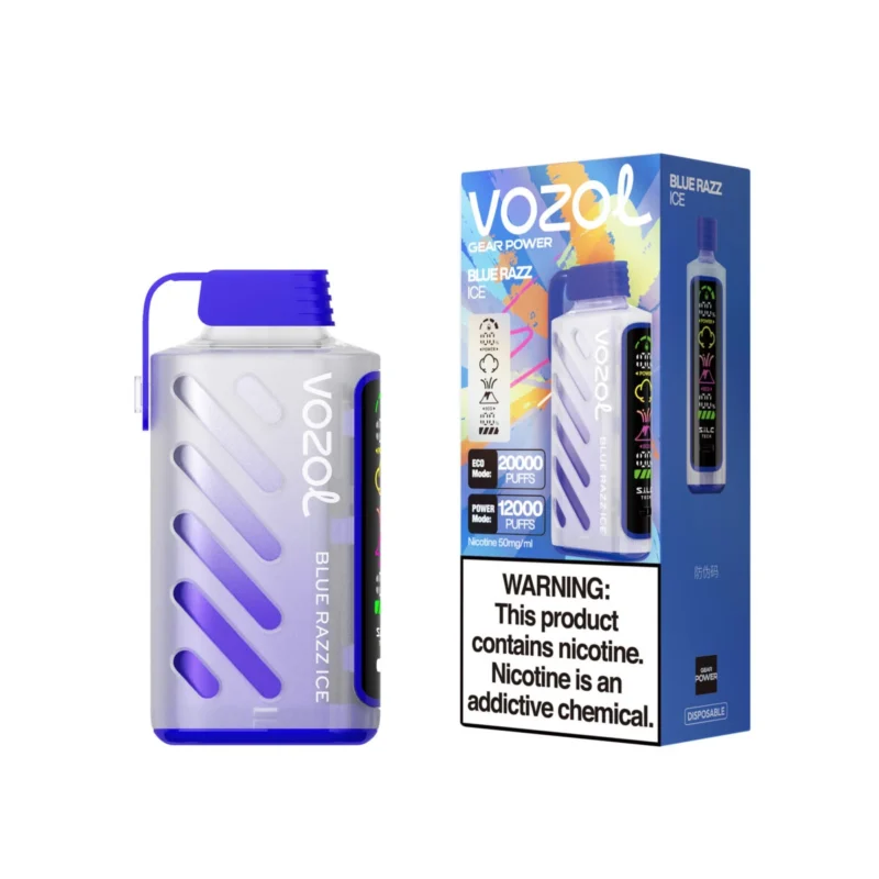 Vozol Gear Power 20000 - Blue Razz Ice