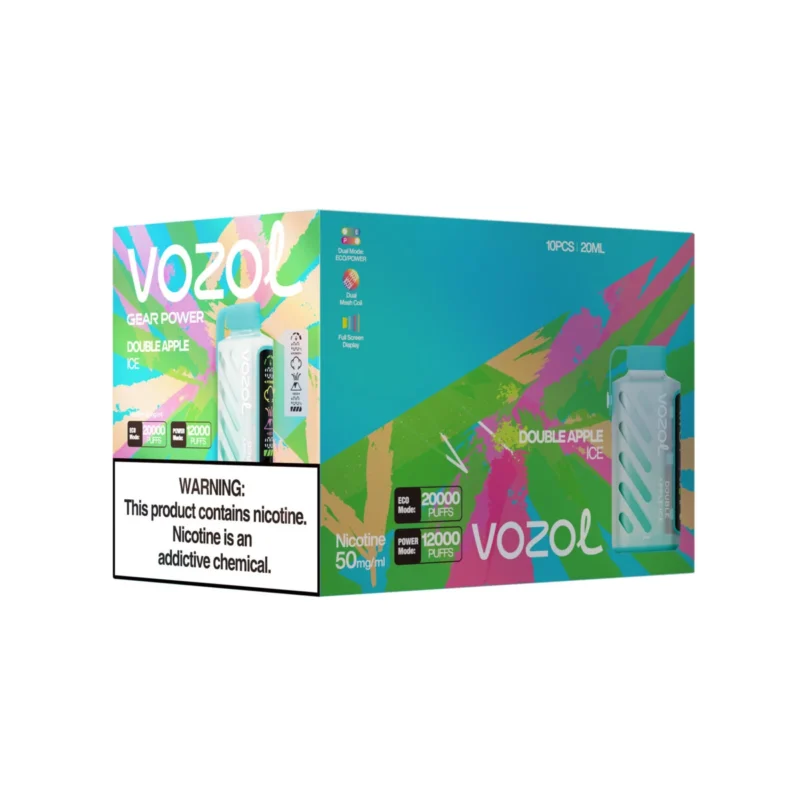 Vozol Gear Power 20000 - Doppia mela ghiacciata