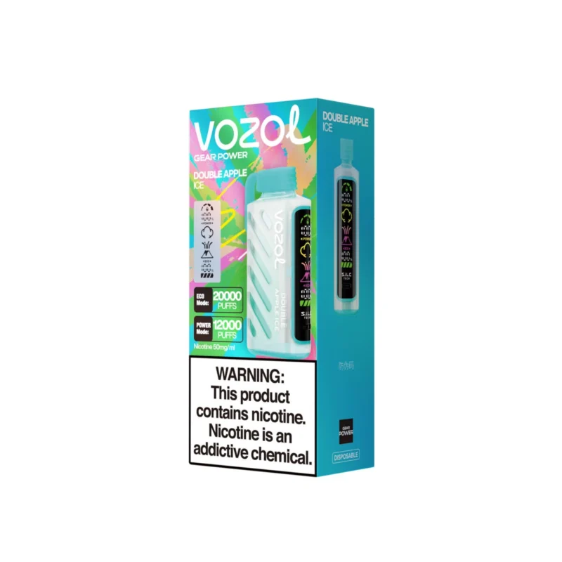 Vozol Gear Power 20000 - Doppia mela ghiacciata