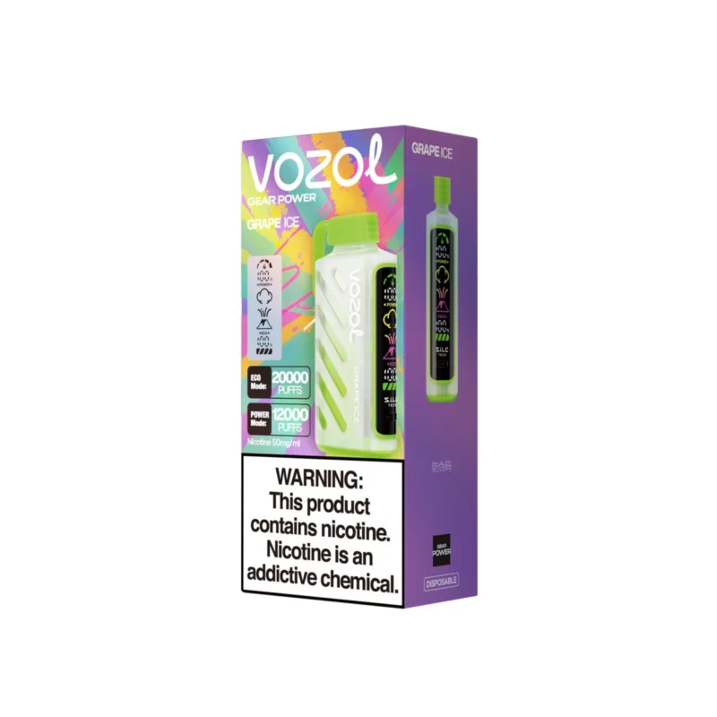 Vozol Gear Power 20000 - Raisin glacé