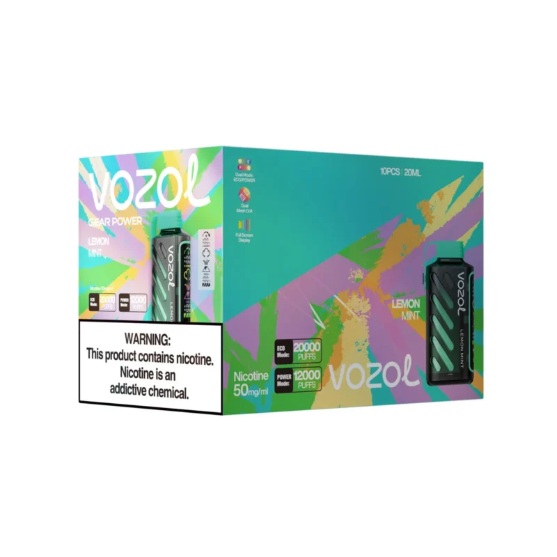 Vozol Gear Power 20000 - Citron menthe