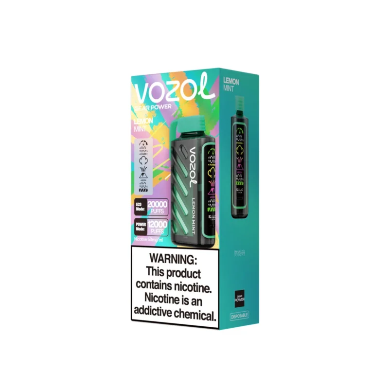 Vozol Gear Power 20000 - Citron menthe
