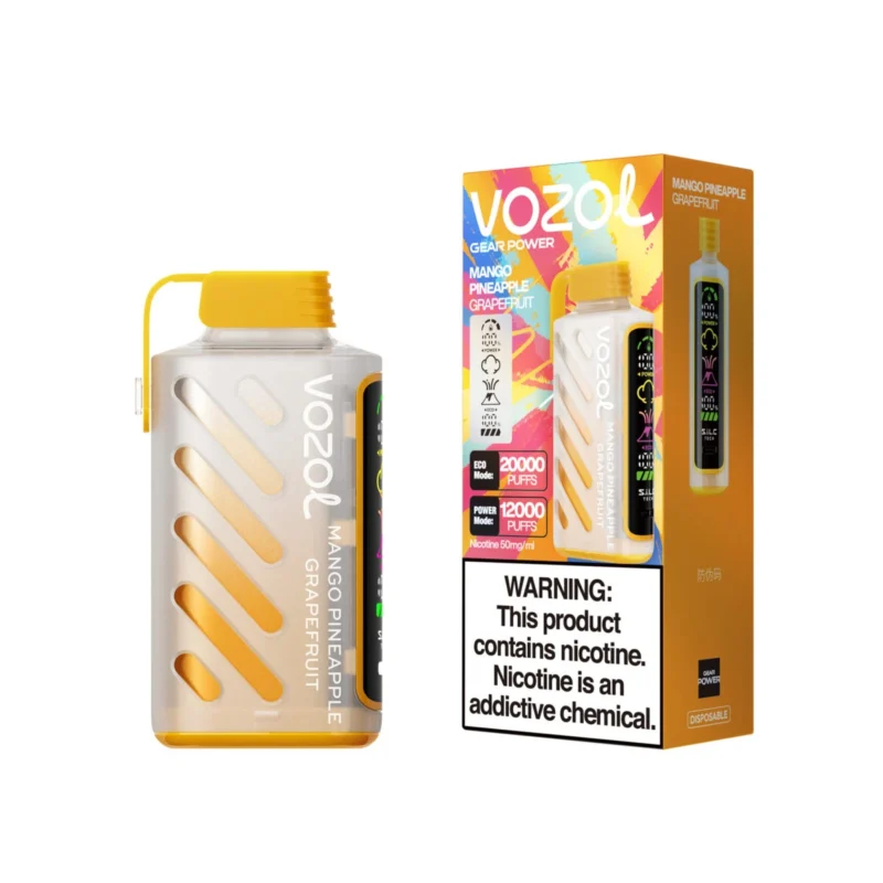 Vozol Gear Power 20000 - Mangue, ananas et pamplemousse