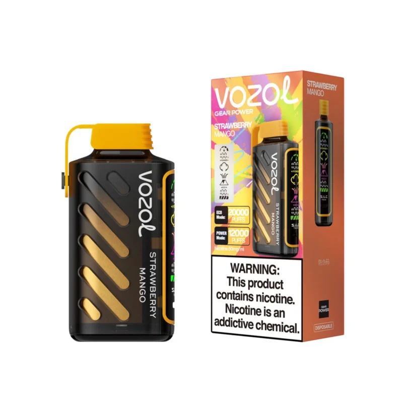 Vozol Gear Power 20000 - Aardbei-mango