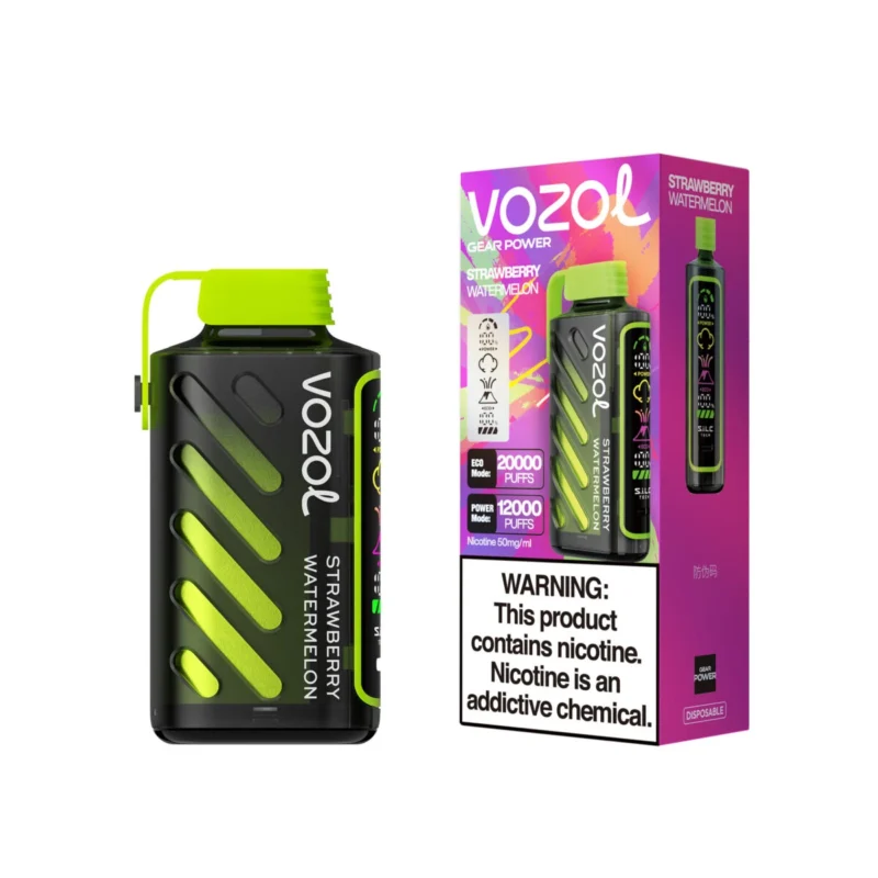 Vozol Gear Power 20000 - Strawberry Watermelon