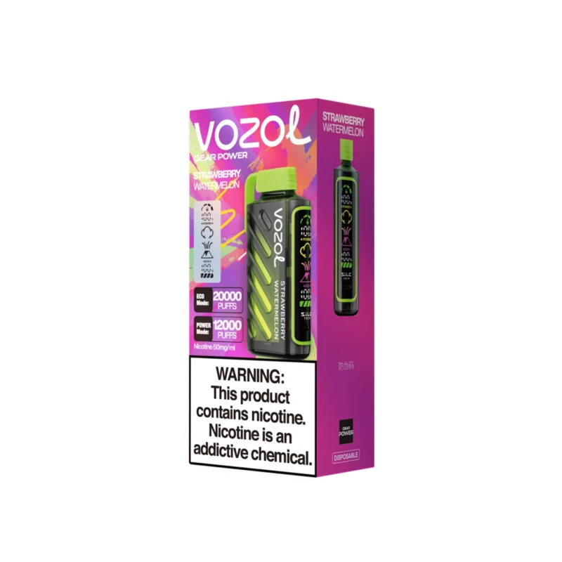 Vozol Gear Power 20000 - Strawberry Watermelon