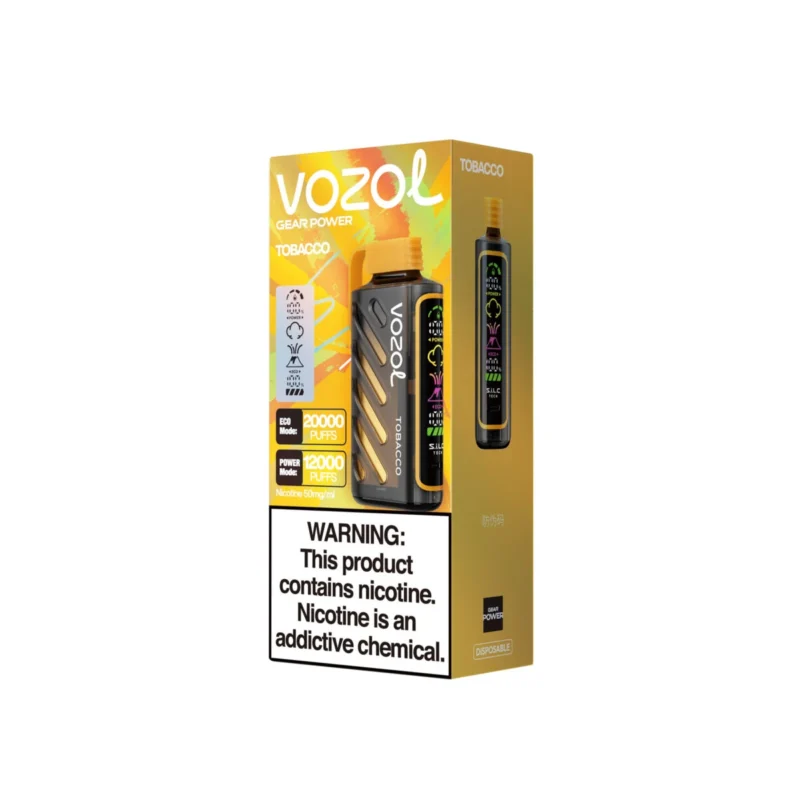 Vozol Gear Power 20000 - Tobacco