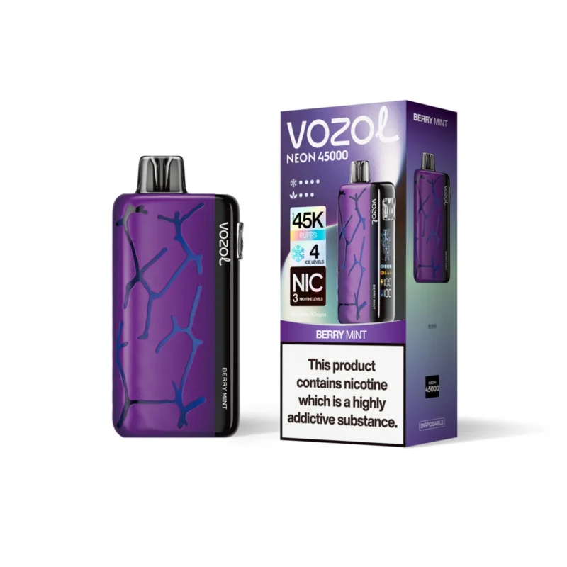 Vozol Neon 45000 - Vozol Neon 45000 - BERRY MINT Vozol Neon 45000 - Vozol Neon 45000 - BERRY MINT