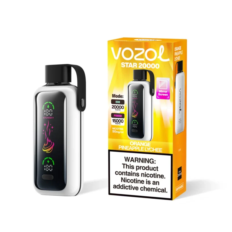 Vozol Star 20000 - Orange Pineapple Lychee