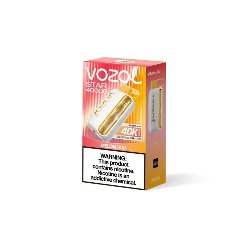 Vozol Star 40000 - Melon Gum