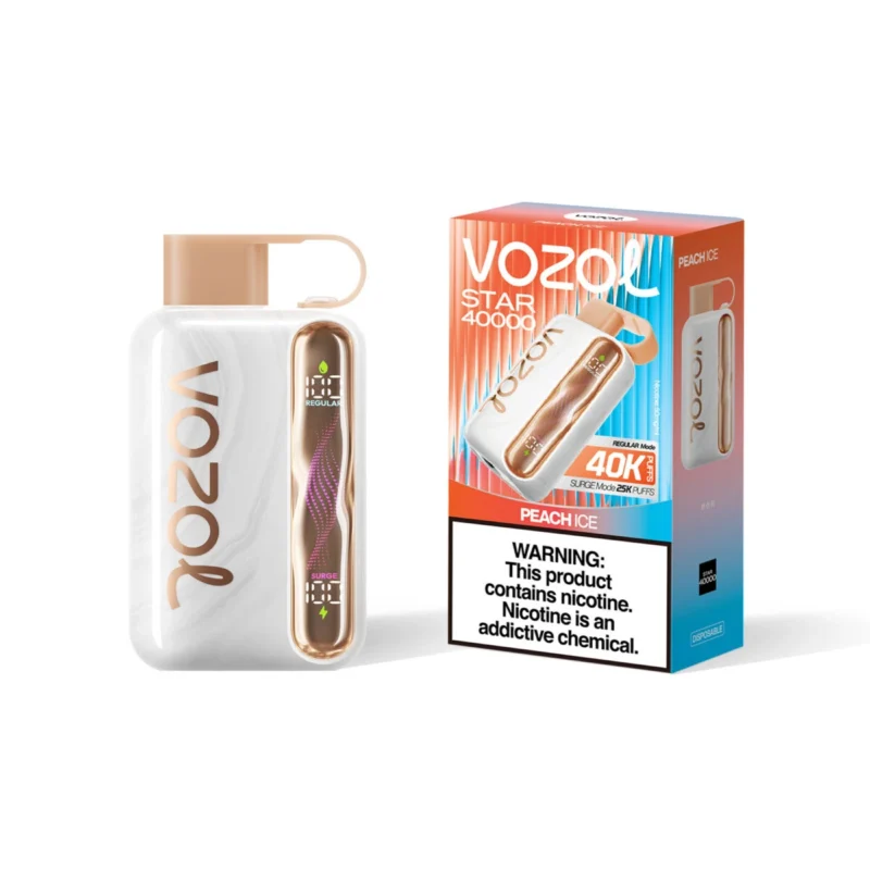 Vozol Star 40000 - Peach Ice Vozol Star 40000 - Peach Ice