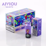 150k Vape Waspe Aiviou 150000 6 in 1 - Blueberry Ice & Strawberry Kiwi & Cherry Strawberry Ice (3)