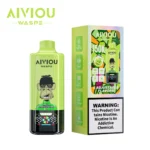 150k Vape Waspe Aiviou 150000 6 in 1 - Melon Passion Fruit & Blackberry Ice & Apple Kiwi (2)