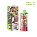 180k Vape Waspe Crystal 180K 8 in 1 - BLACKBERRY ICE & DOUBLE APPLE & BLACK DRAGON ICE & STRAWBERRY KIWI (2)