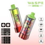 180k Vape Waspe Crystal 180K 8 in 1 - BLACKBERRY ICE & DOUBLE APPLE & BLACK DRAGON ICE & STRAWBERRY KIWI (3)