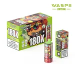 180k Vape Waspe Crystal 180K 8 in 1 - BLACKBERRY ICE & DOUBLE APPLE & BLACK DRAGON ICE & STRAWBERRY KIWI (4)