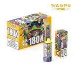 180k Waspe Crystal 180K 8 in 1 - MIXED BERRIES & LEMON LIME & BLUEBERRY RASPBERRY & GREEN APPLE