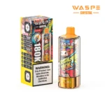 180k Vape Waspe Crystal 180K 8 in 1 - STRAWBERRY BANANA & MANGO PEACH & TRIPLE BERRIES & STRAWBERRY PINEAPPLE (2)