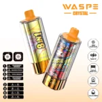 180k Vape Waspe Crystal 180K 8 in 1 - STRAWBERRY BANANA & MANGO PEACH & TRIPLE BERRIES & STRAWBERRY PINEAPPLE (3)