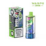 180k Vape Waspe Crystal 180K 8 in 1 - FRAGOLA E MENTA FRESCA & GELATO BLU E GELATO NERO (2)