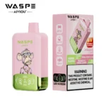 40k Vape Waspe Aiviou 40000 - Fizzy Cherry Ice & Blueberry Cotton Candy