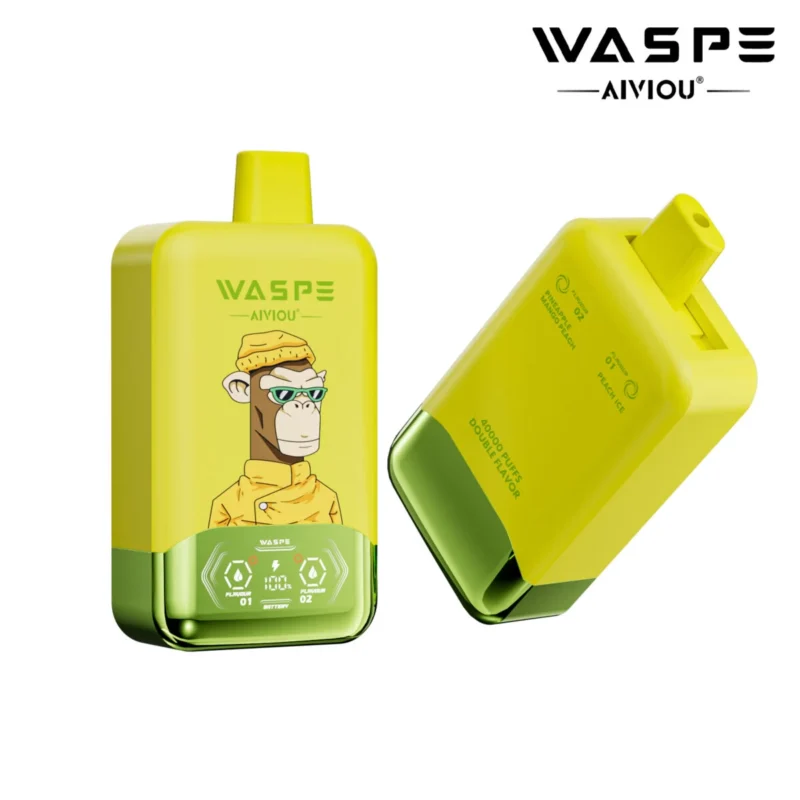 40k Vape Waspe Aiviou 40000 - Peach Ice & Pineapple Mango Peach (3) 40k Vape Waspe Aiviou 40000 – Pfirsich-Eis & Ananas-Mango-Pfirsich (3)