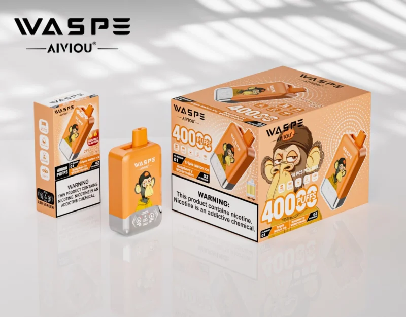 40k ベイプ ワスプ アイビオ 40000 - トリプルメロンアイス＆ラズベリーウォーターメロン (2)