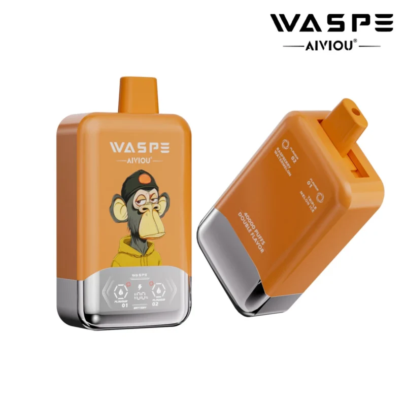 40k Vape Waspe Aiviou 40000 - Triple Melon Ice & Raspberry Watermelon (3) 40k ベイプ ワスプ アイビオウ 40000 - トリプルメロンアイス&ラズベリーウォーターメロン (3)