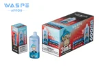 60k Vape Waspe Aiviou 60000 - Blueberry Ice & Black Dragon Ice & Fizzy Cherry Ice