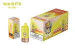 60k Vape Waspe Aiviou 60000 - Pfirsich Eis & Ananas Mango Pfirsich & Cranberry Zitrone