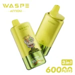 60k Vape Waspe Aiviou 60000 - Strawberry Banana & Pineapple Coconut Ice & Mango Ice (3)