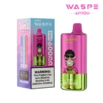 60k Vape Waspe Aiviou 60000 - Erdbeer-Wassermelone & Erdbeer-Himbeer-Bonbon & Trauben-Eis (2)