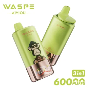 60k Vape Waspe Aiviou 60000 - Triple Melon Ice & Rainbow Candy & Blueberry Candy (4)