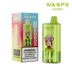 60k Vape Waspe Aiviou 60000 - Wassermelone Eis & Erdbeere Kiwi & Zitrone Limette (2)