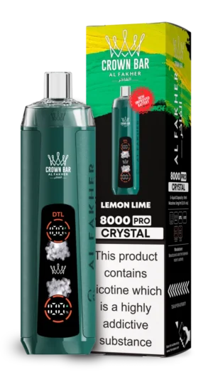 AL Fakher 8000 Crystal - LEMON LIME