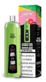 AL Fakher 8000 Crystal - LEMON LIME CHERRY FIZZ