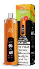 AL Fakher 8000 Cristal - MANGO PINEAPPLE