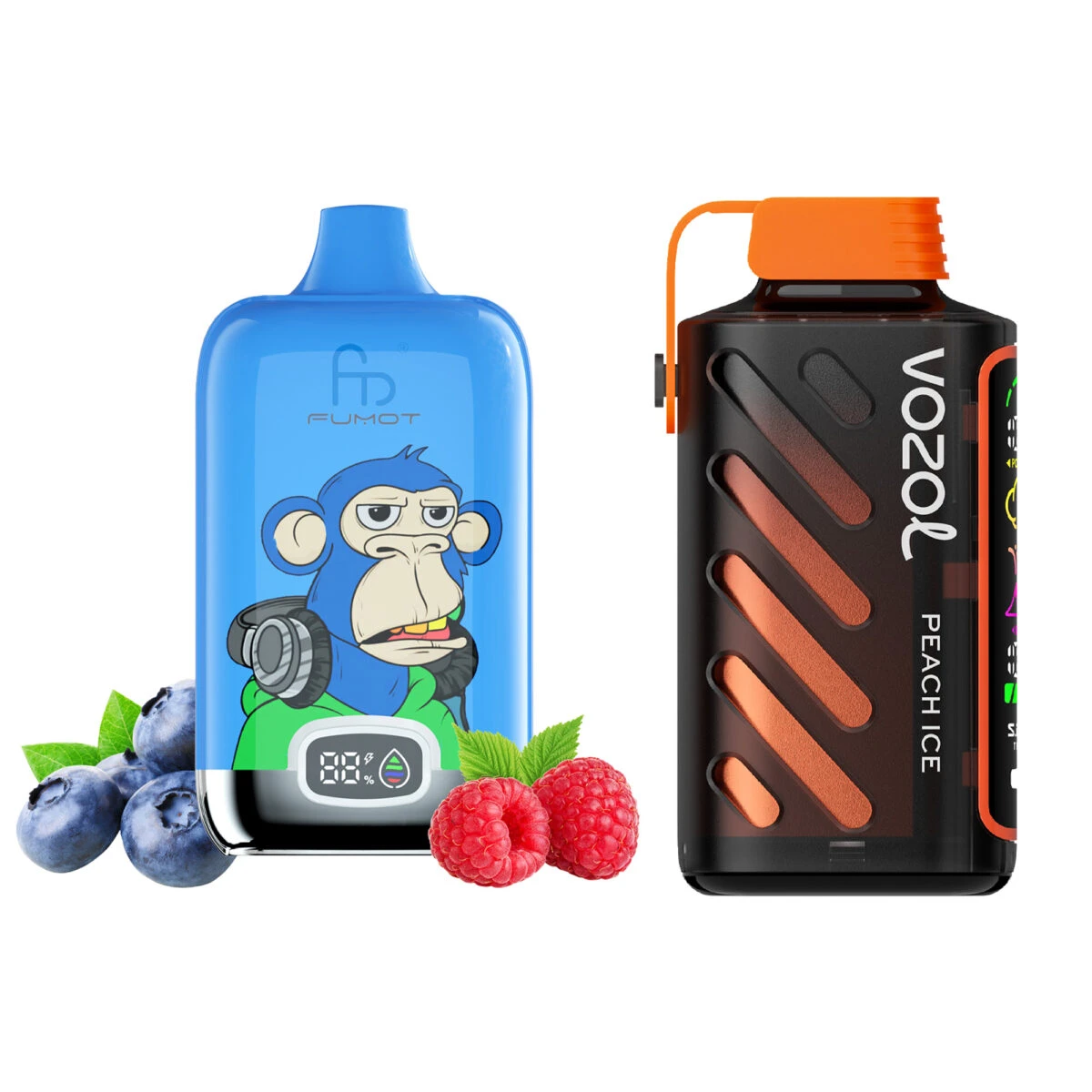 Fumot RandM Digital Box 12k vs Vozol Gear Power 20000